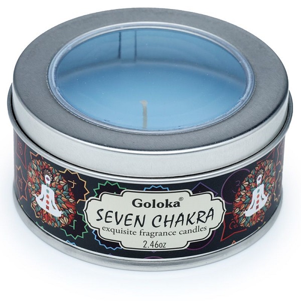 Bougie au soja BIO equitable 7 chakras
