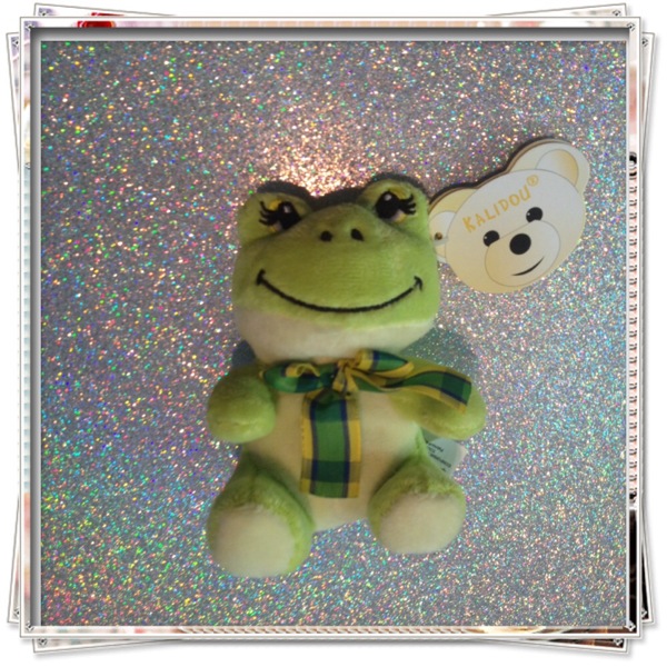Peluche grenouille 
