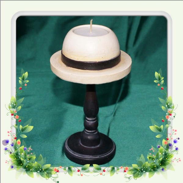 Bougeoir chapeau
